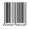 ActiveBarcode: Código de barras Rotación 0 titulaciones